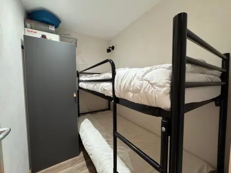 Studio cabine 4 pers aux Menuires, balcon sud, pied des pistes - Photo 8