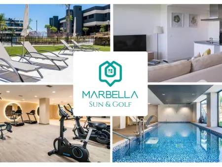 Location appartement à Estepona, Oasis de Luxe à Estepona : Piscine, Jacuzzi, Salle de Sport et Proximité Plage