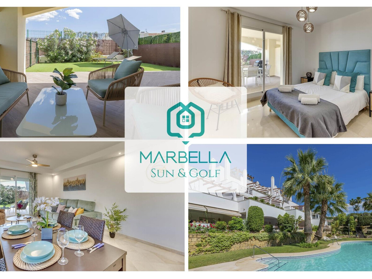 Appartement bohème tropical avec piscine, Golden Mile Marbella - Photo 1