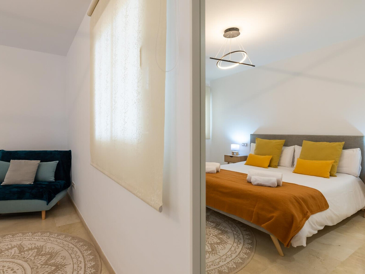 Appartement bohème tropical avec piscine, Golden Mile Marbella - Photo 14