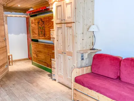 Studio rénové aux pieds des pistes à Tignes, balcon Sud : photo 3
