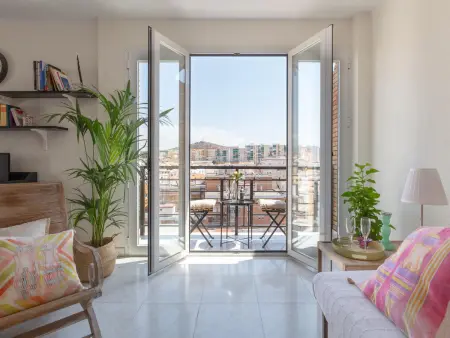 Penthouse Málaga : terrasse panoramique cathédrale : photo 13