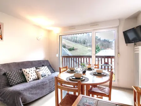 Location appartement à Saint Lary Soulan, Appartement pour 6 à Saint-Lary avec balcon et parking