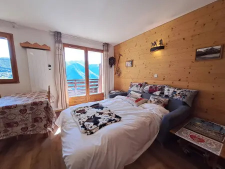T3 46m² vue montagne balcon sud-est, animaux OK : photo 15