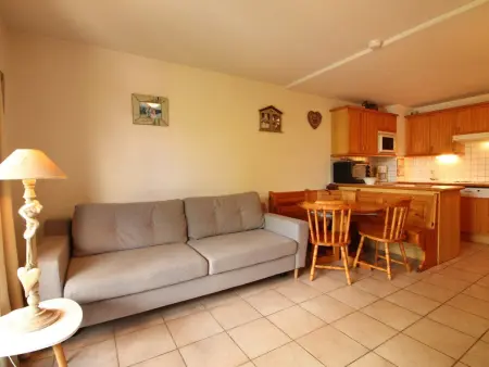 Location appartement à Les Carroz d'Arâches, Studio cosy 4 pers avec parking, lave-vaisselle, balcon, proche des pistes et commerces