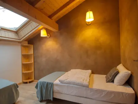 Duplex 2 chambres, grande terrasse vue montagnes : photo 11