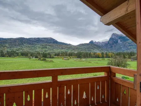 Duplex 2 chambres, grande terrasse vue montagnes : photo 19