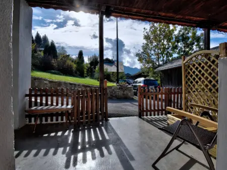 Studio 43m² Morzine, navette pistes à 200m, cour privée : photo 5