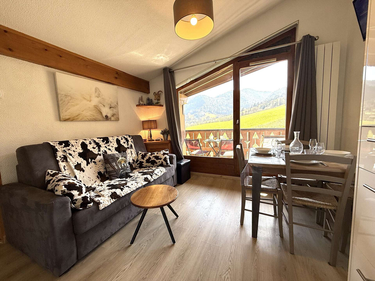 Appartement 2 pièces Praz-sur-Arly, vue pistes, parking - Photo 1
