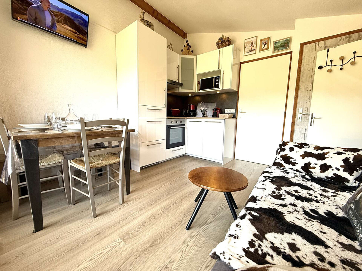 Appartement 2 pièces Praz-sur-Arly, vue pistes, parking - Photo 2
