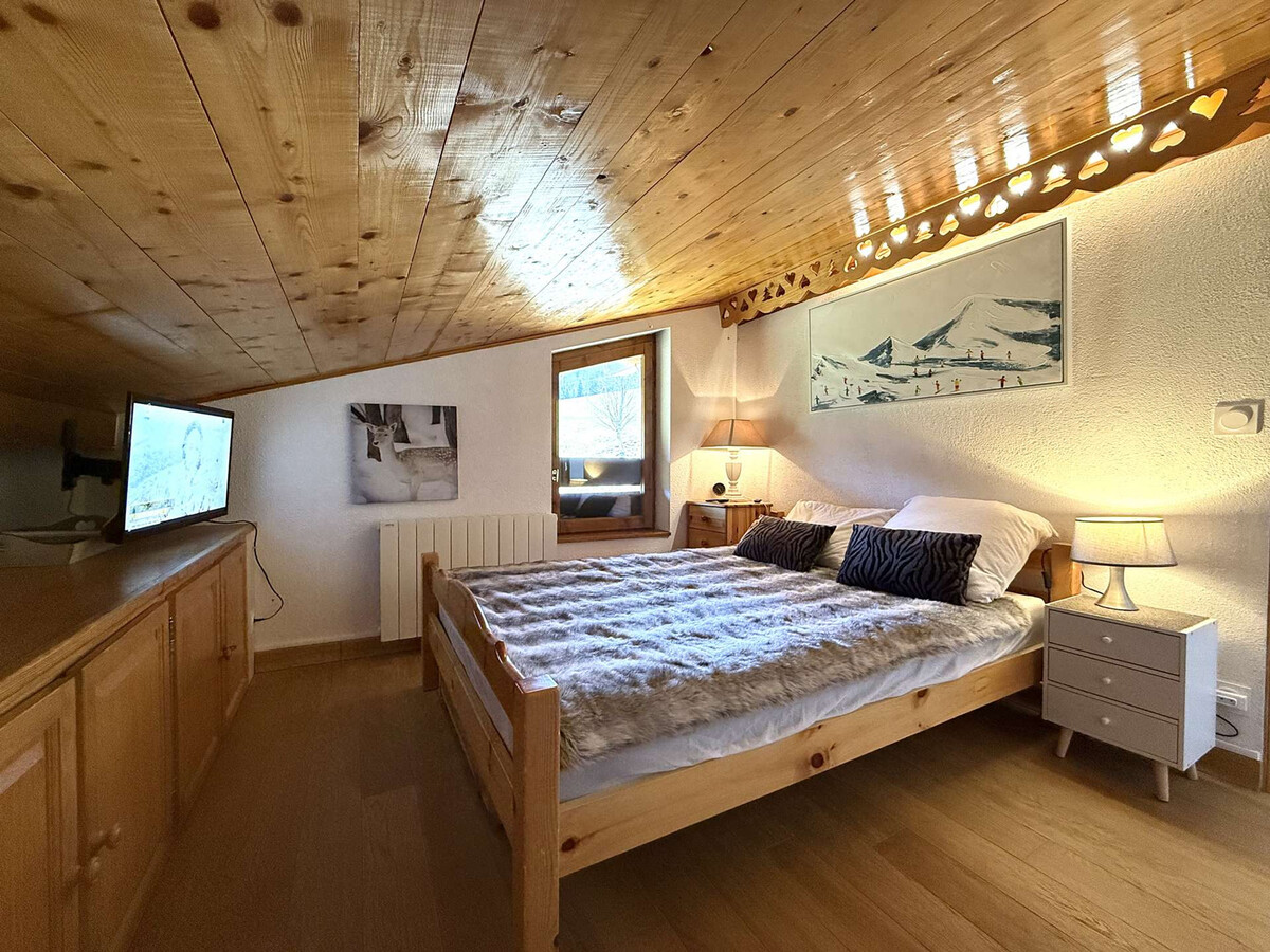 Appartement 2 pièces Praz-sur-Arly, vue pistes, parking - Photo 7