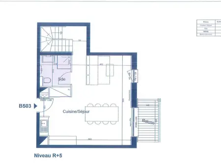 Charmette : duplex 4 pièces 8 pers, 3 chambres, parking : photo 13