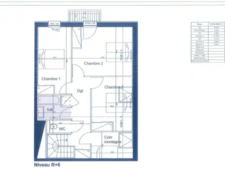 Charmette : duplex 4 pièces 8 pers, 3 chambres, parking : photo 14