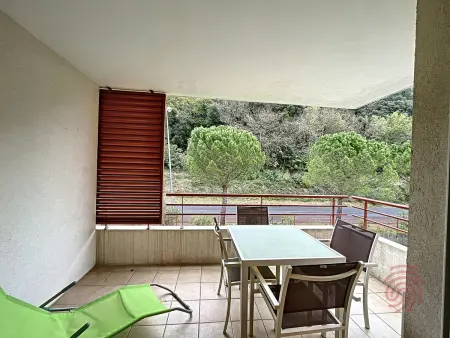 F2 climatisé terrasse EST, 500m centre et thermes : photo 13