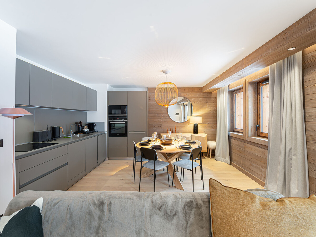 Appartement 3 pièces avec terrasse alpine à Megève - Photo 4