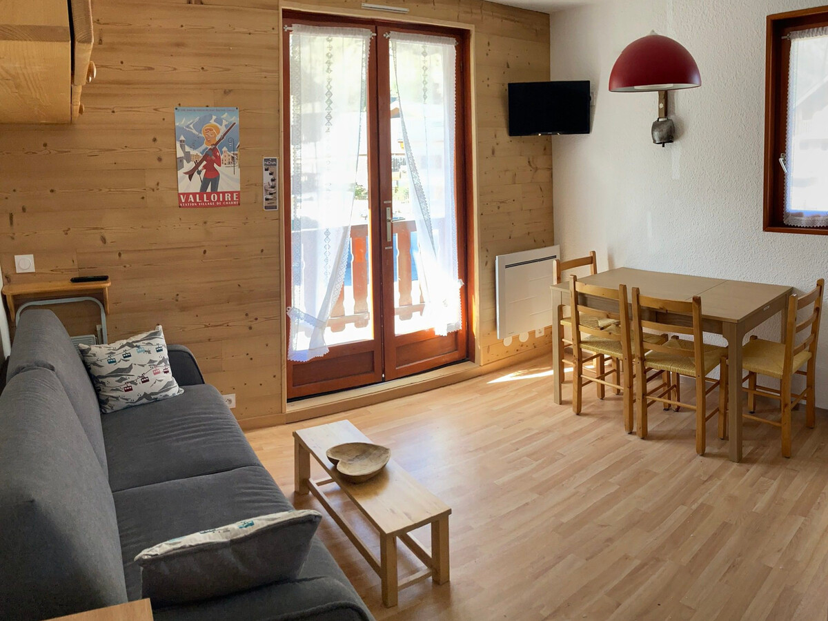 Appartement 2 pièces Valloire, balcon d'angle et équipements complets - Photo 1