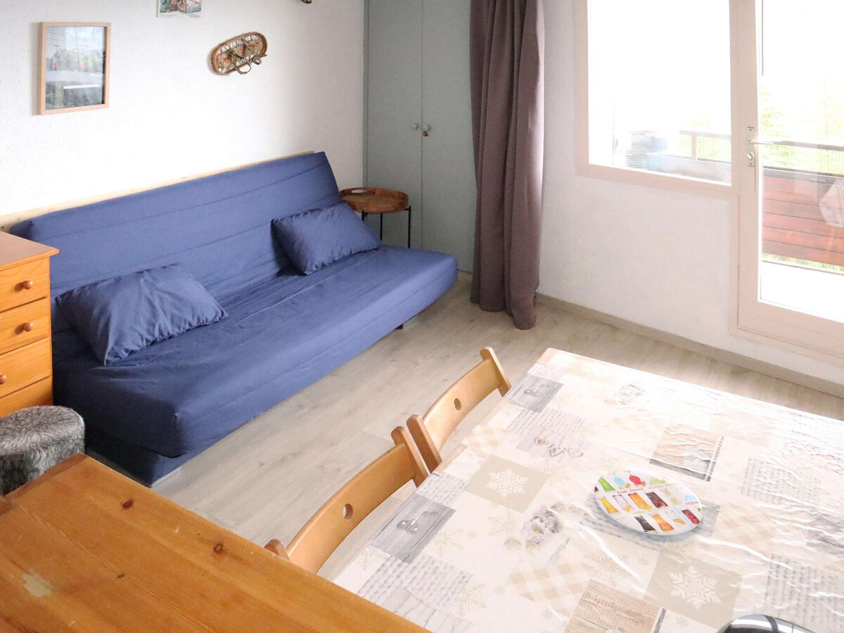 Studio 4 pers cœur de station, balcon vue montagne - Photo 2