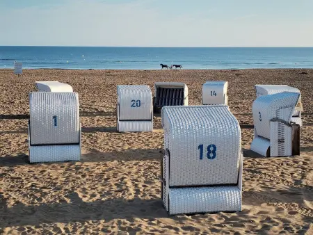 Studio avec terrasse, parking et accès plage : photo 8