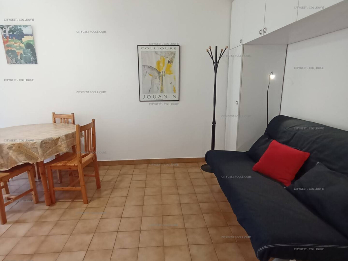 Studio 28m² Collioure, piscine et parking privé - Photo 4