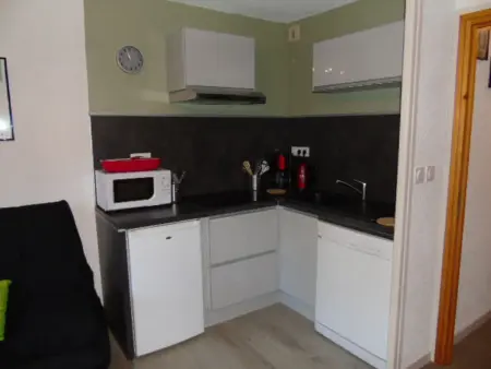 Studio spacieux, vue station, 4 pers., Appartement 4 personnes à Modane - Photo 4