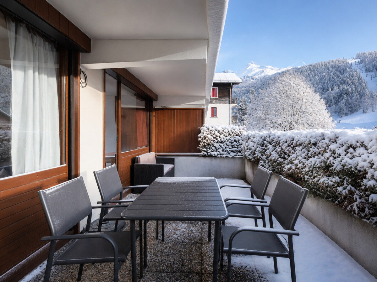 Appart 4 pers. La Clusaz, terrasse sud, garage, près pistes - Photo 6
