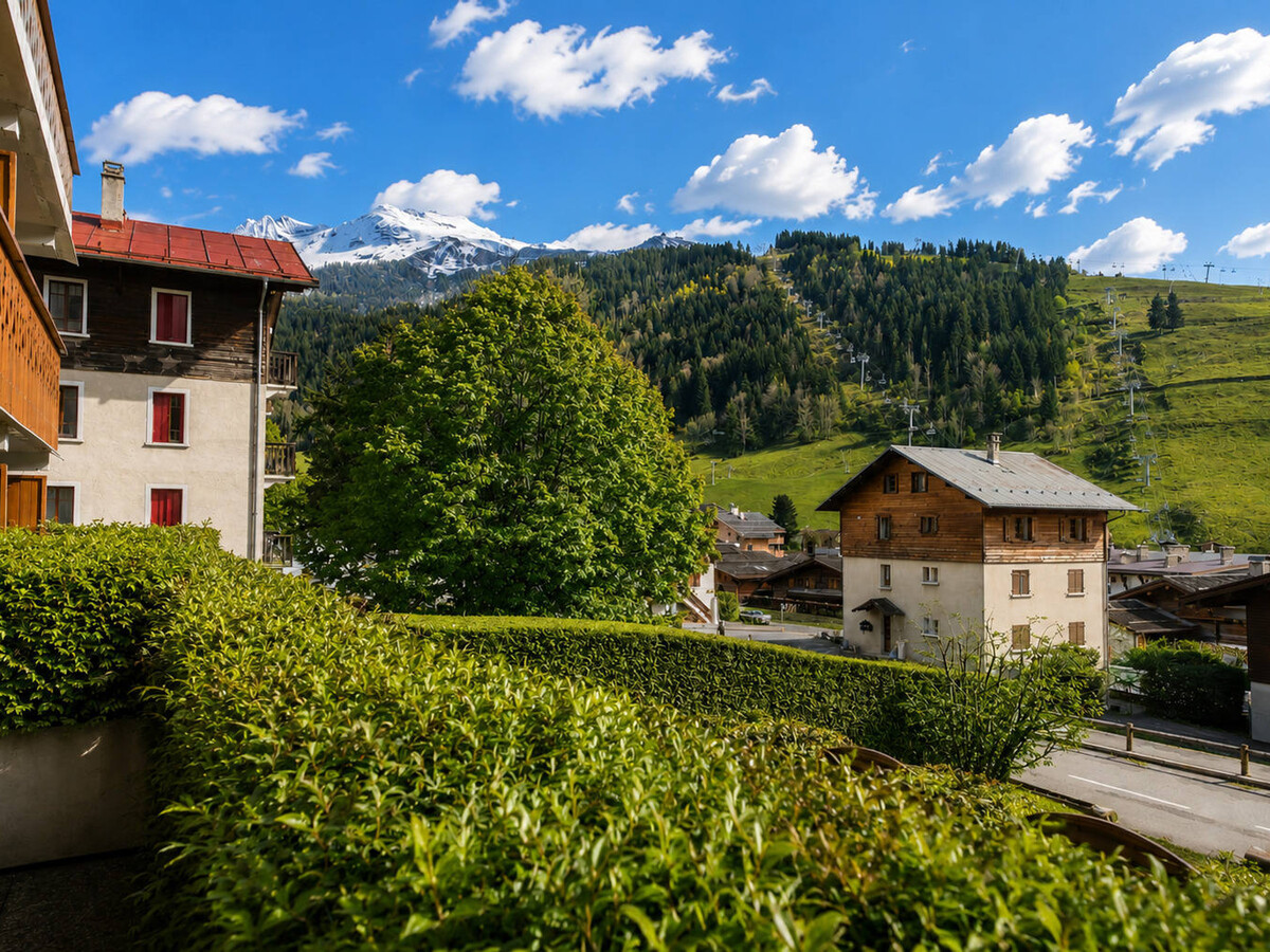 Appart 4 pers. La Clusaz, terrasse sud, garage, près pistes - Photo 11