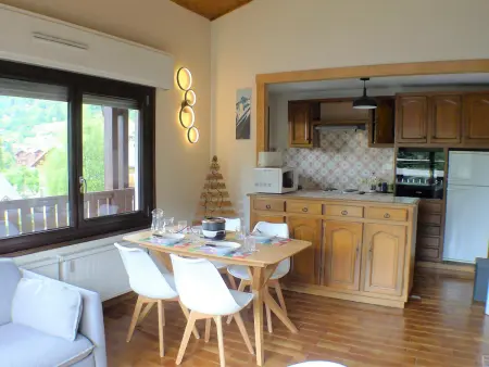 T2 mezzanine 43m² balcon sud-ouest à Samoëns : photo 3