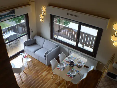 T2 mezzanine 43m² balcon sud-ouest à Samoëns : photo 14