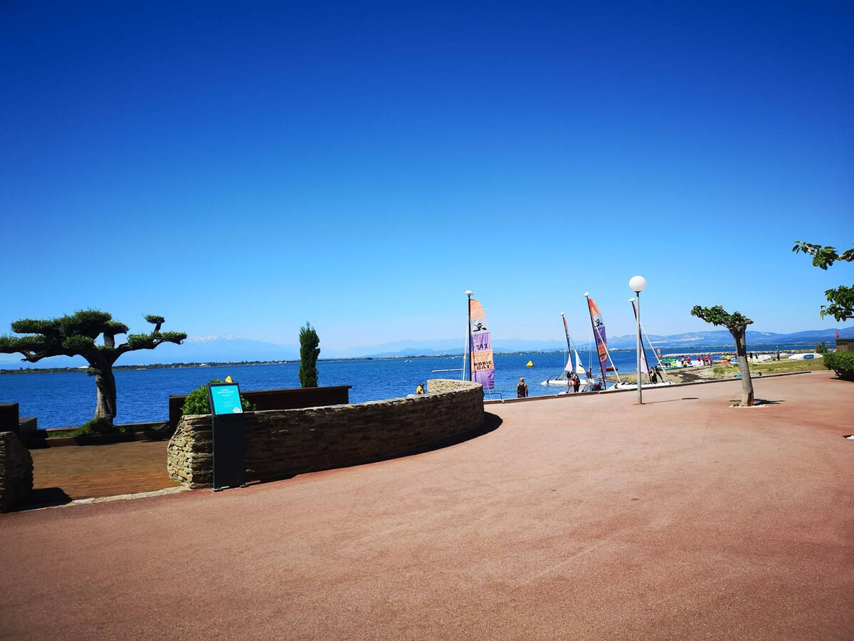 T2 cabine Port Barcarès face au lac, piscine et terrasse - Photo 1