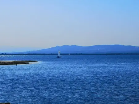 Studio Cabine 4 pers. avec terrasse lac et piscine : photo 17