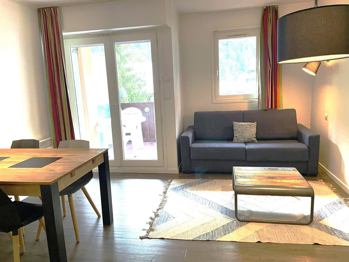 Studio 25m² Chamonix Sud, balcon Mont-Blanc, ski-bus 50m - Photo 1