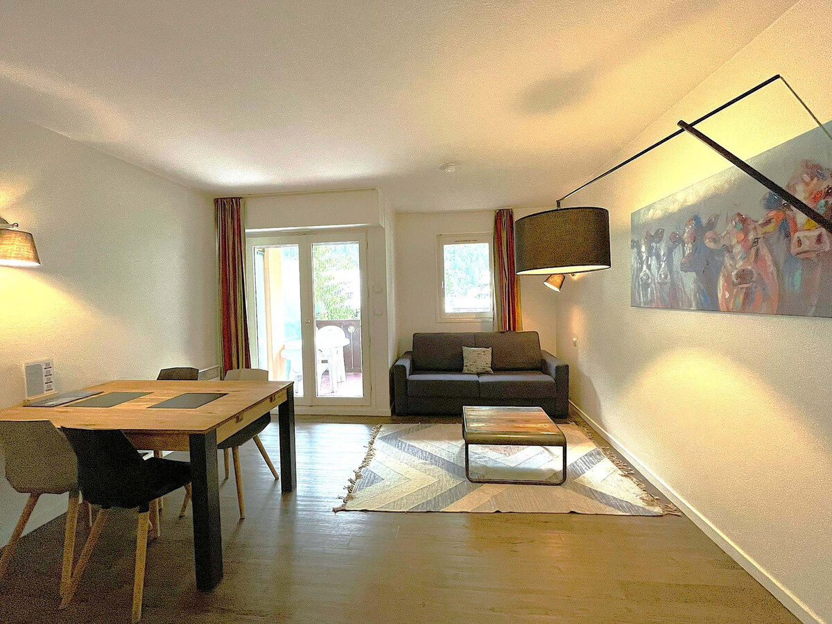 Studio 25m² Chamonix Sud, balcon Mont-Blanc, ski-bus 50m - Photo 7