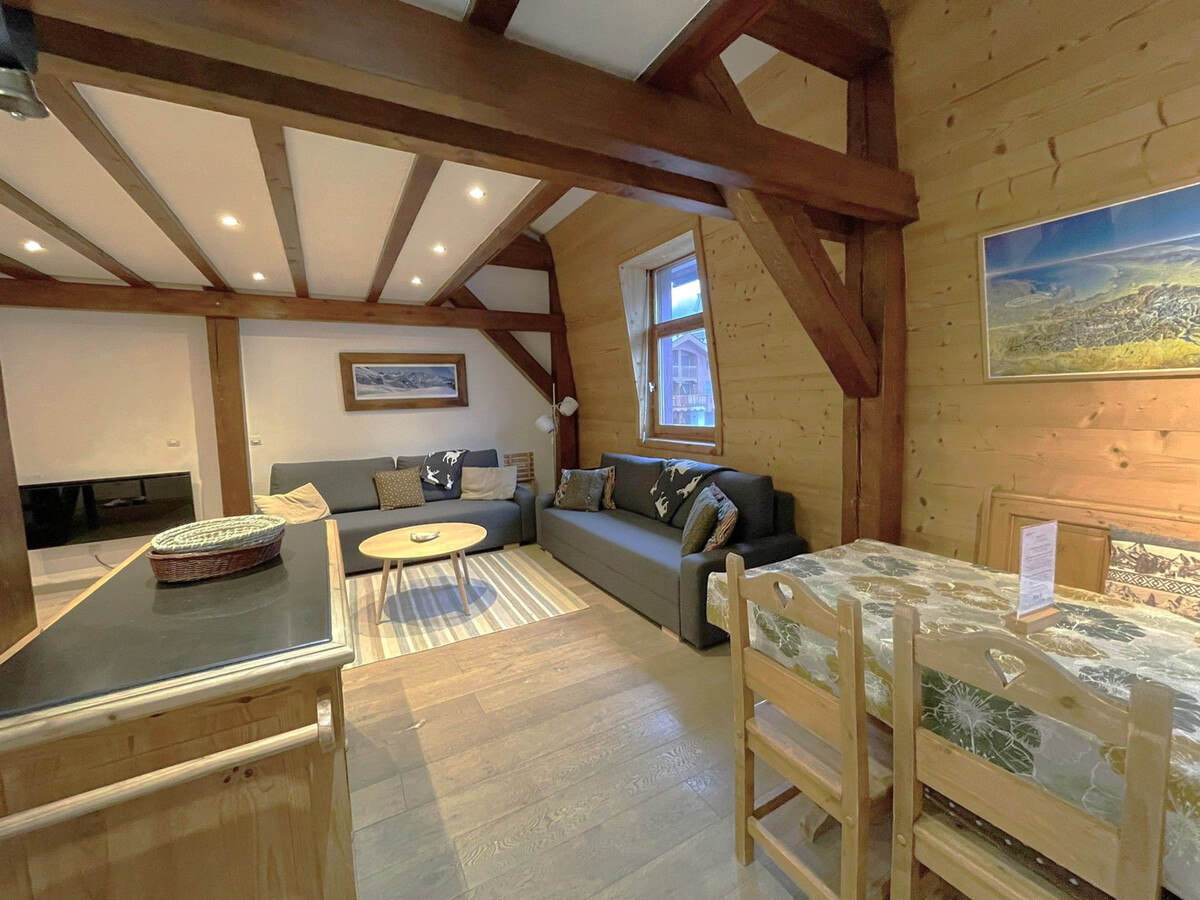 Duplex centre Chamonix, 4 personnes, vue montagne - Photo 4