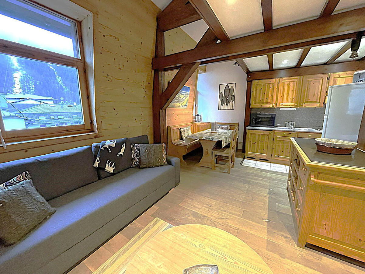Duplex centre Chamonix, 4 personnes, vue montagne - Photo 7