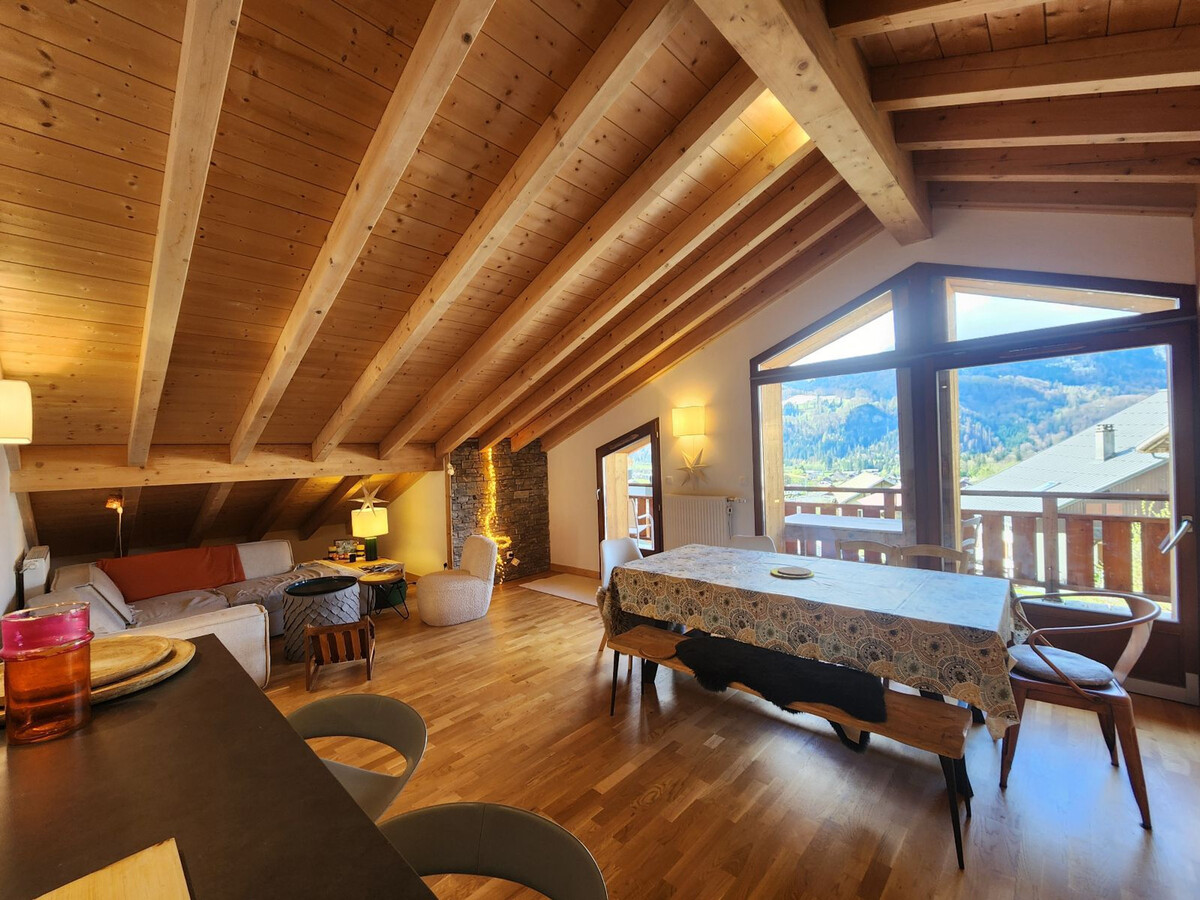 T4 atypique 120 m² vue panoramique à Samoëns - Photo 1