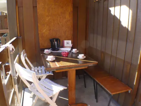 Studio 20m² centre Samoëns, balcon, parking privatif : photo 8