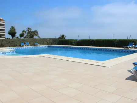 Appartement 3 chambres vue mer à Canet-Plage, piscine : photo 10