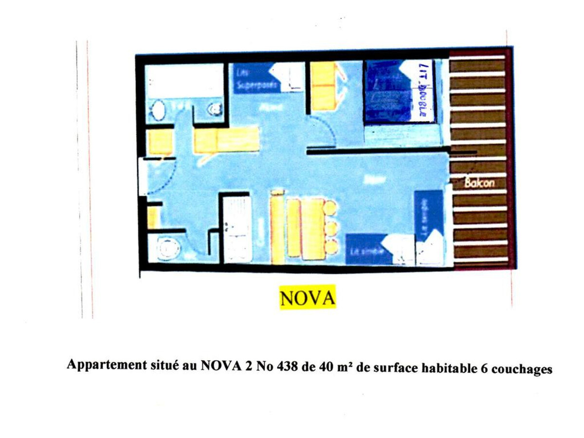 Appartement 6 pers. aux Arcs 1800, balcon sud-ouest - Photo 11