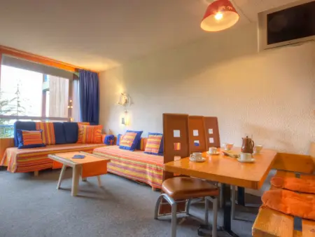 Location appartement à Les Arcs 1800, Appartement confortable au centre, balcon, WiFi gratuit