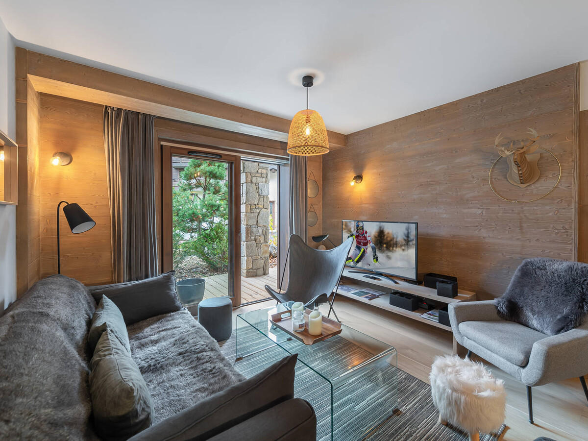 Appartement 4 pers. Megève Rochebrune, piscine & parking - Photo 1