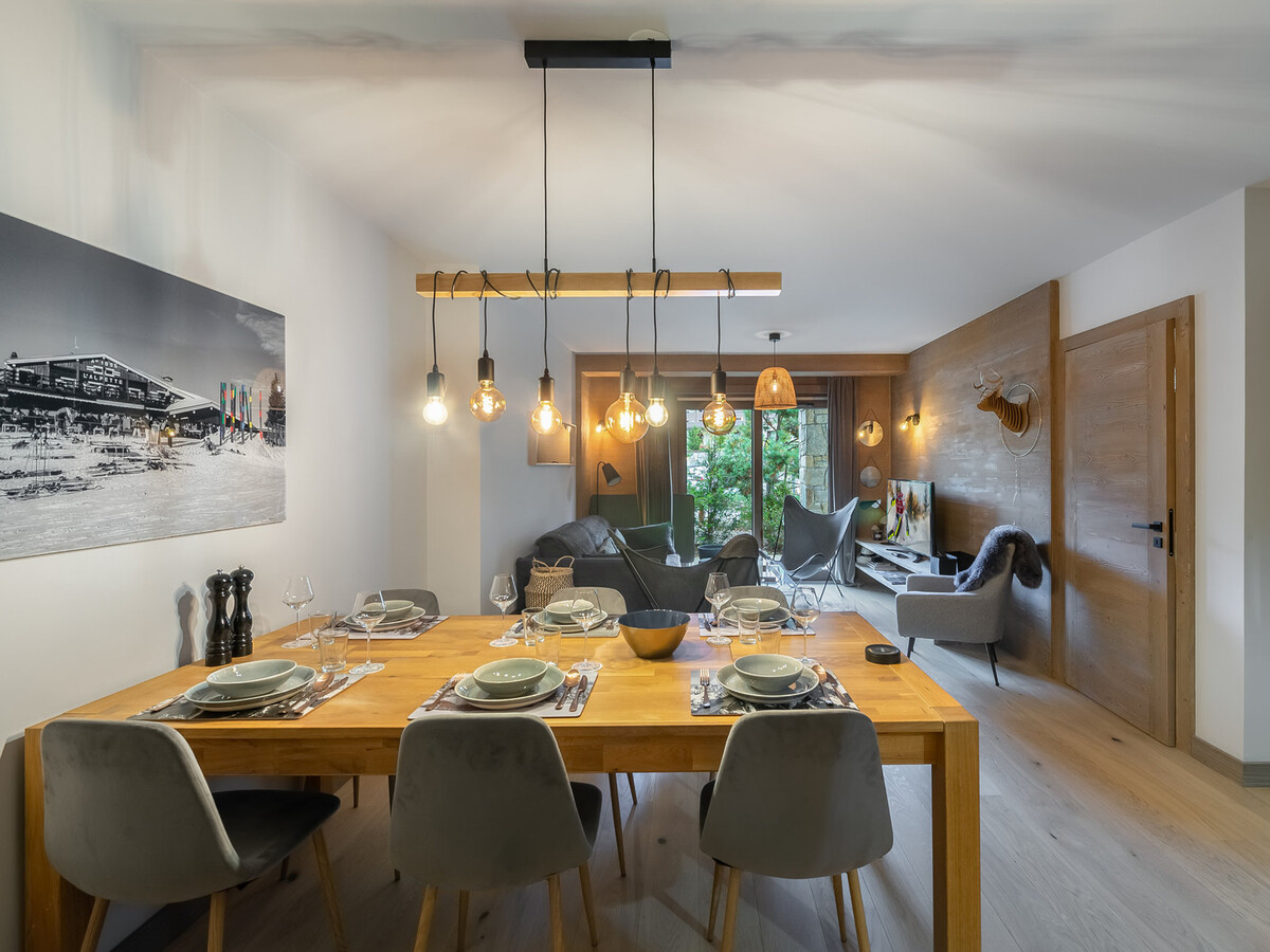 Appartement 4 pers. Megève Rochebrune, piscine & parking - Photo 6