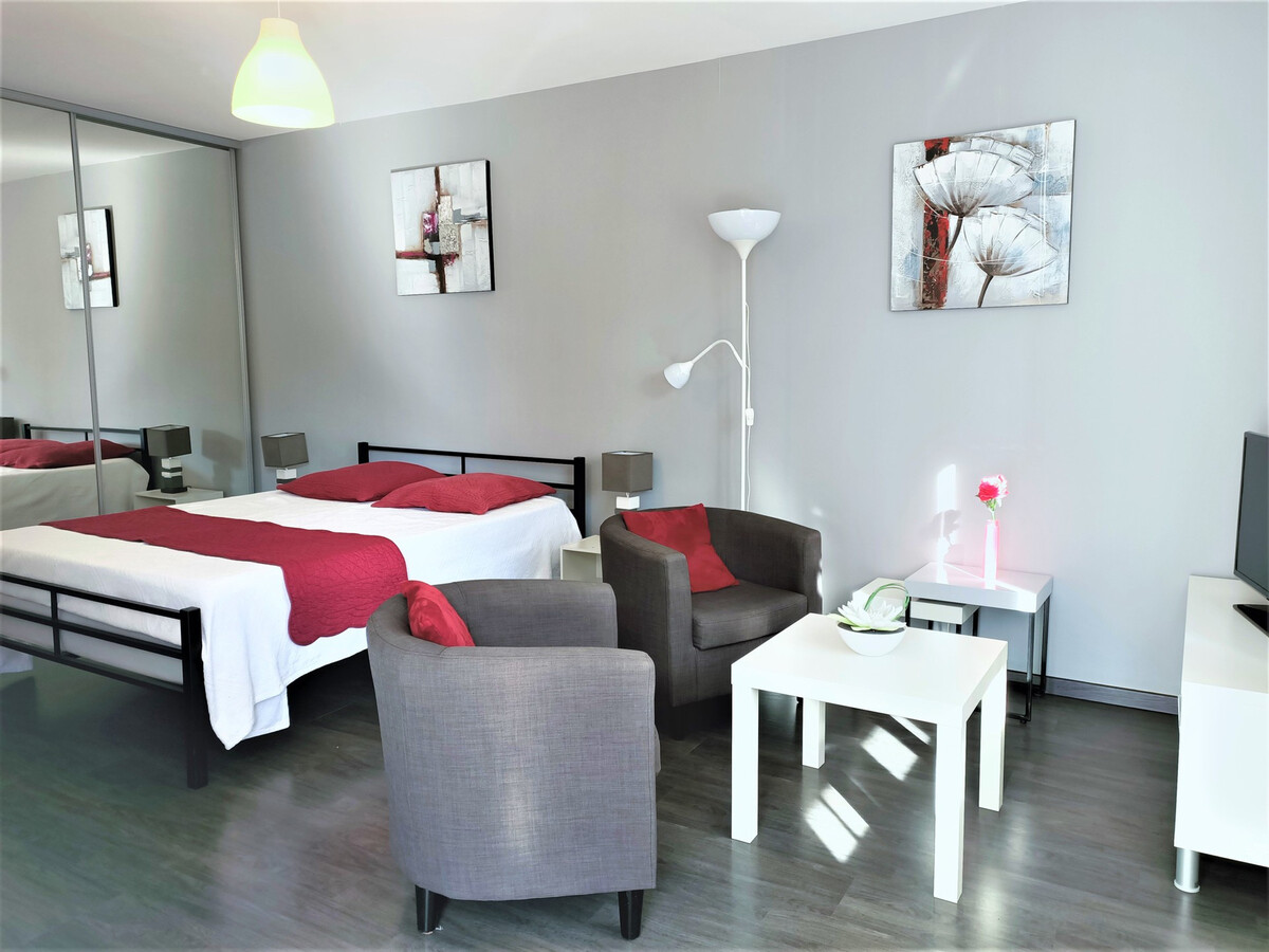 T1 moderne 32 m² terrasse sud-est et parking privé - Photo 3