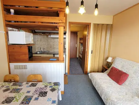 Studio 4 pers Saint-Michel-de-Chaillol, balcon sud, vue vallée : photo 8