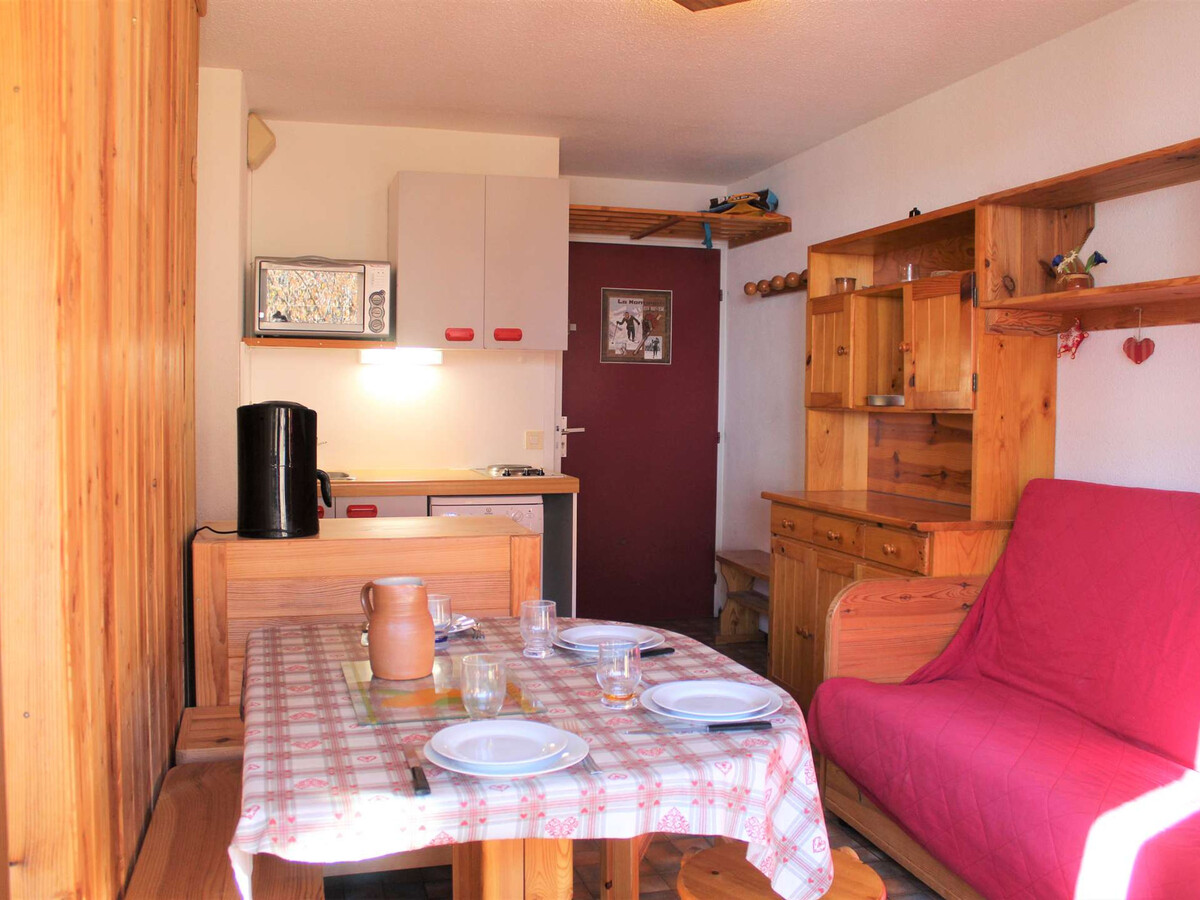 Studio 4 couchages balcon sud, 300m des pistes - Photo 2