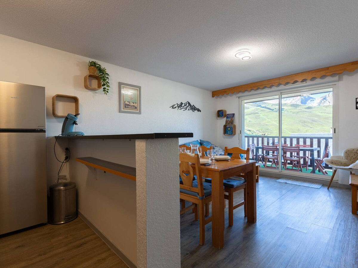 Appartement rénové 8 pers. à Peyragudes, balcon, parking gratuit - Photo 6