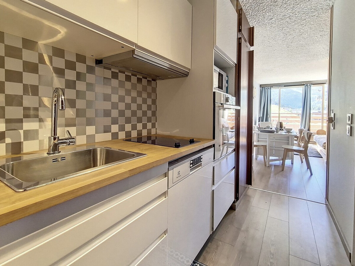 Studio 24 m² ski aux pieds, balcon sud, Méribel - Photo 4