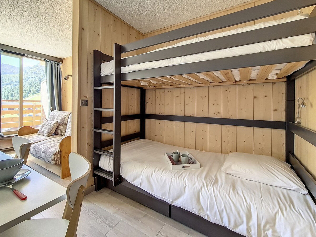 Studio 24 m² ski aux pieds, balcon sud, Méribel - Photo 7