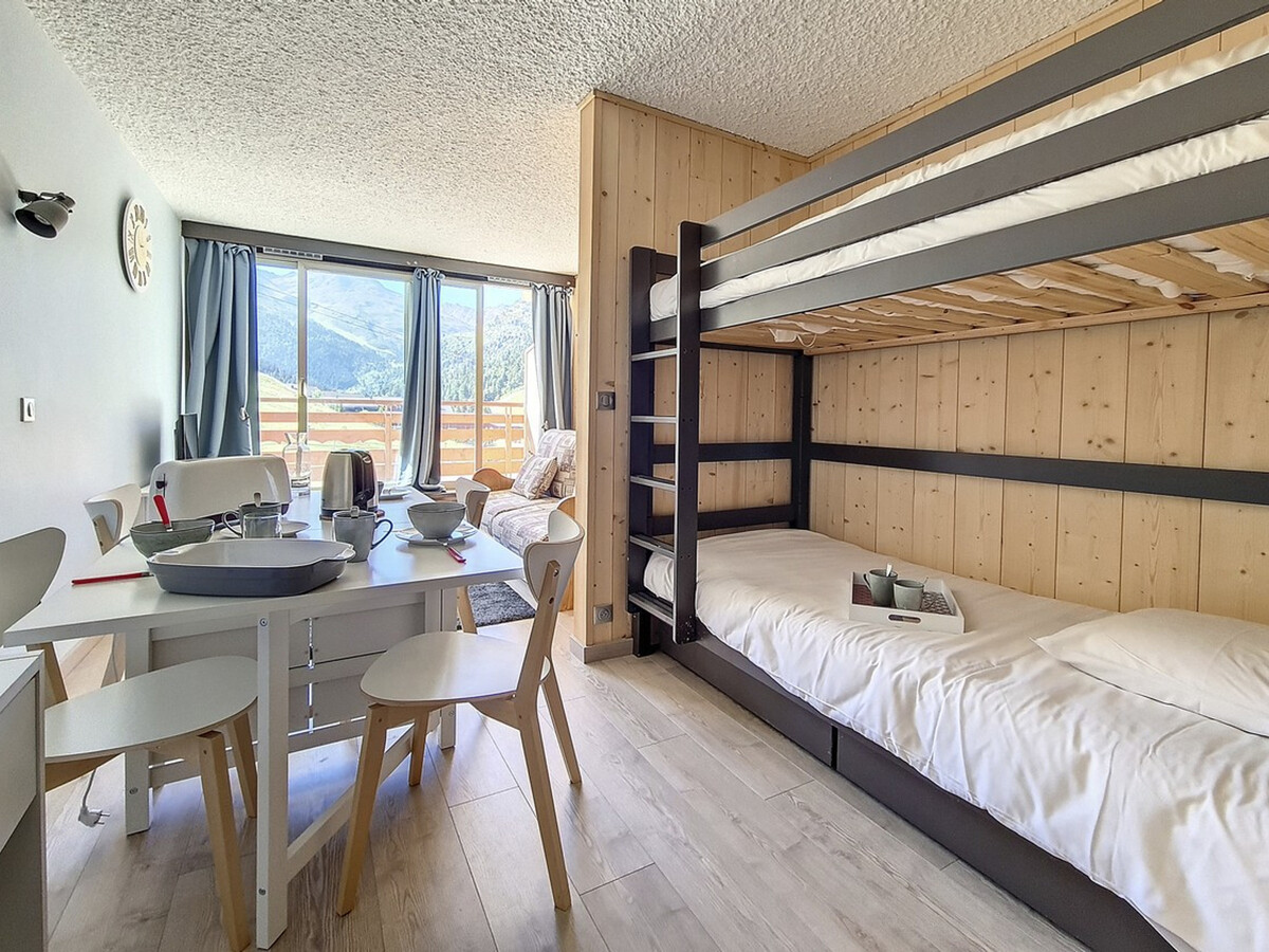 Studio 24 m² ski aux pieds, balcon sud, Méribel - Photo 13