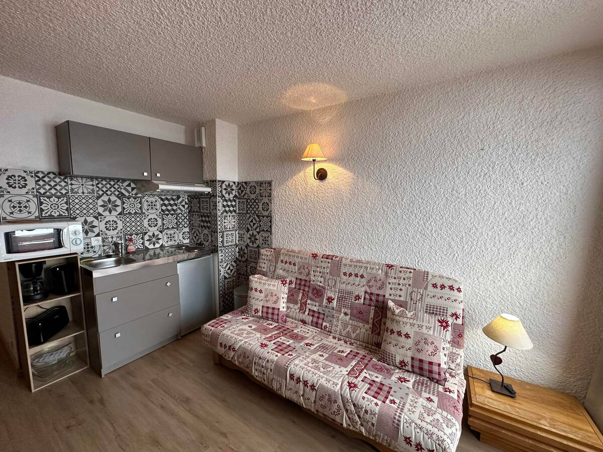 Studio 18 m² ski aux pieds, balcon privé à Méribel - Photo 1