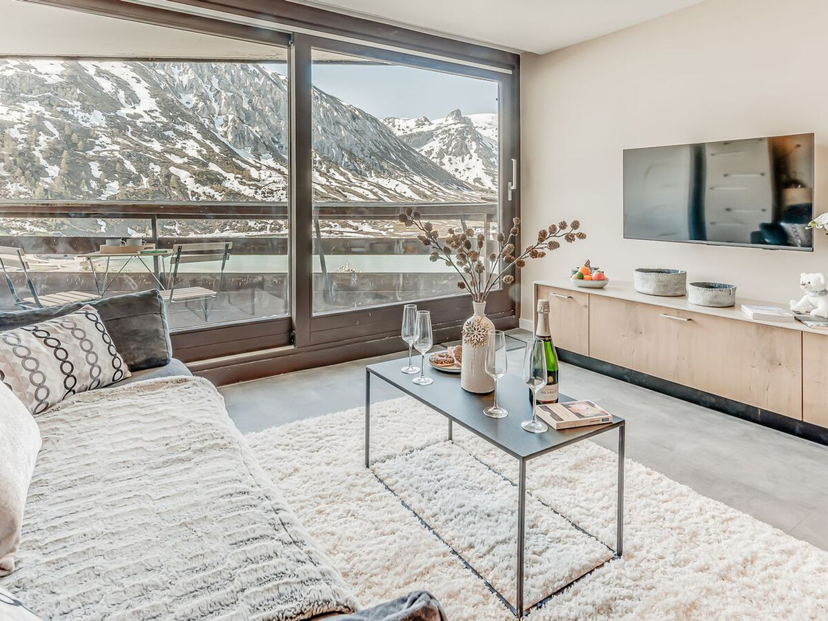 Studio 4 pers. balcon sud vue lac, Tignes - Photo 3